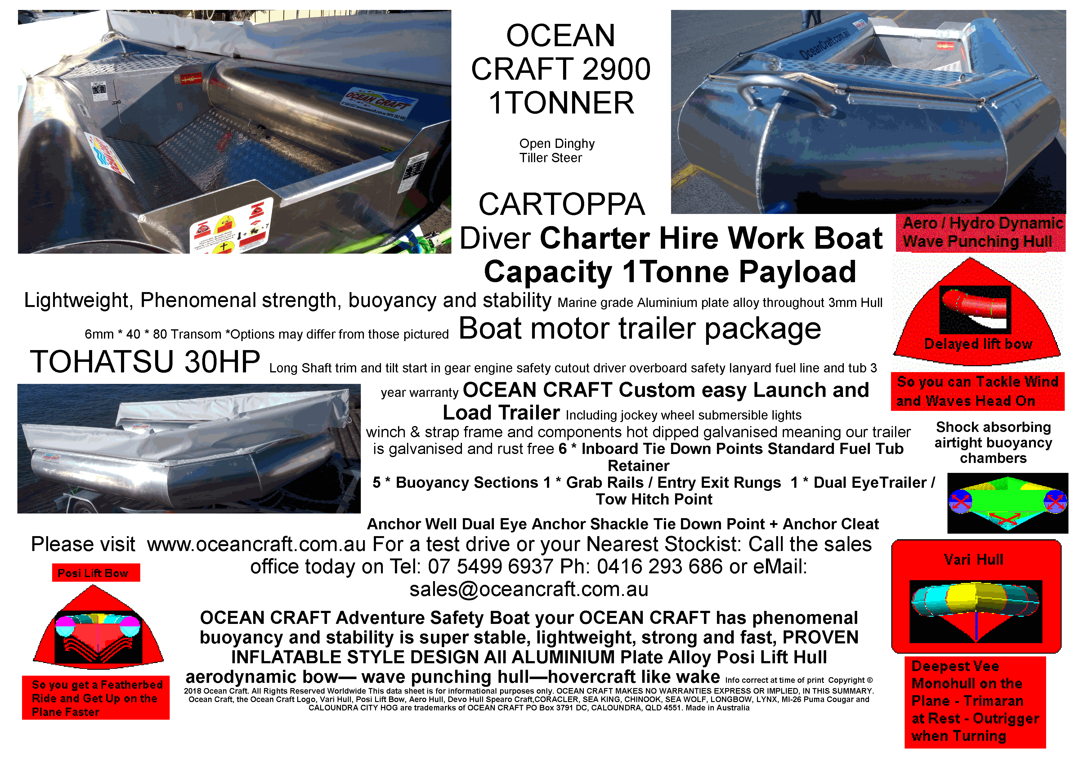 OCEAN CRAFT 2900 Spearo Craft